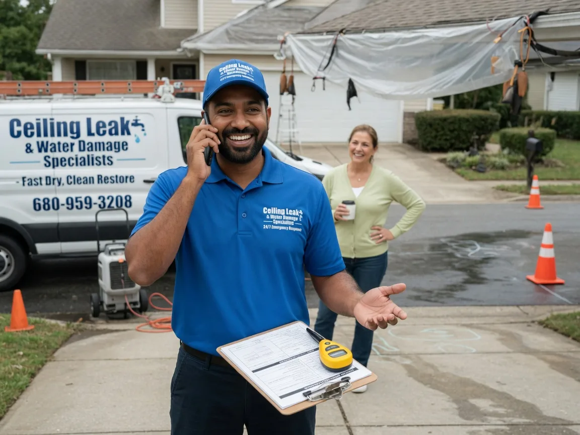 Ceiling Leak Cleanup Wamsutter, WY FAQs